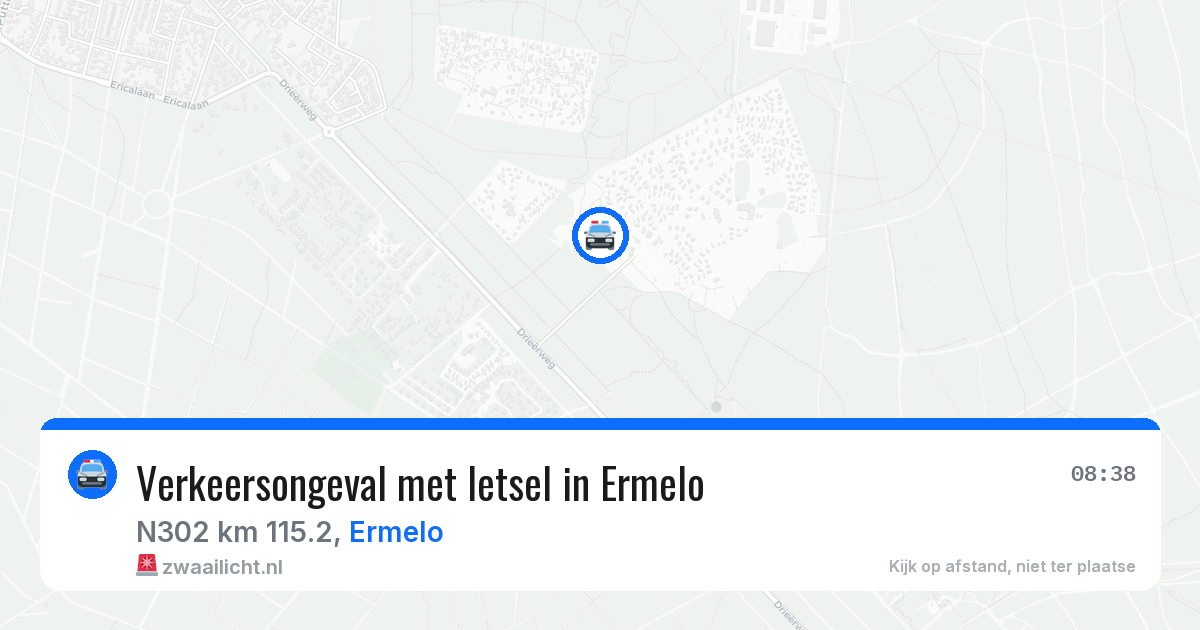 Verkeersongeval met letsel in Ermelo — 2 apr 2026