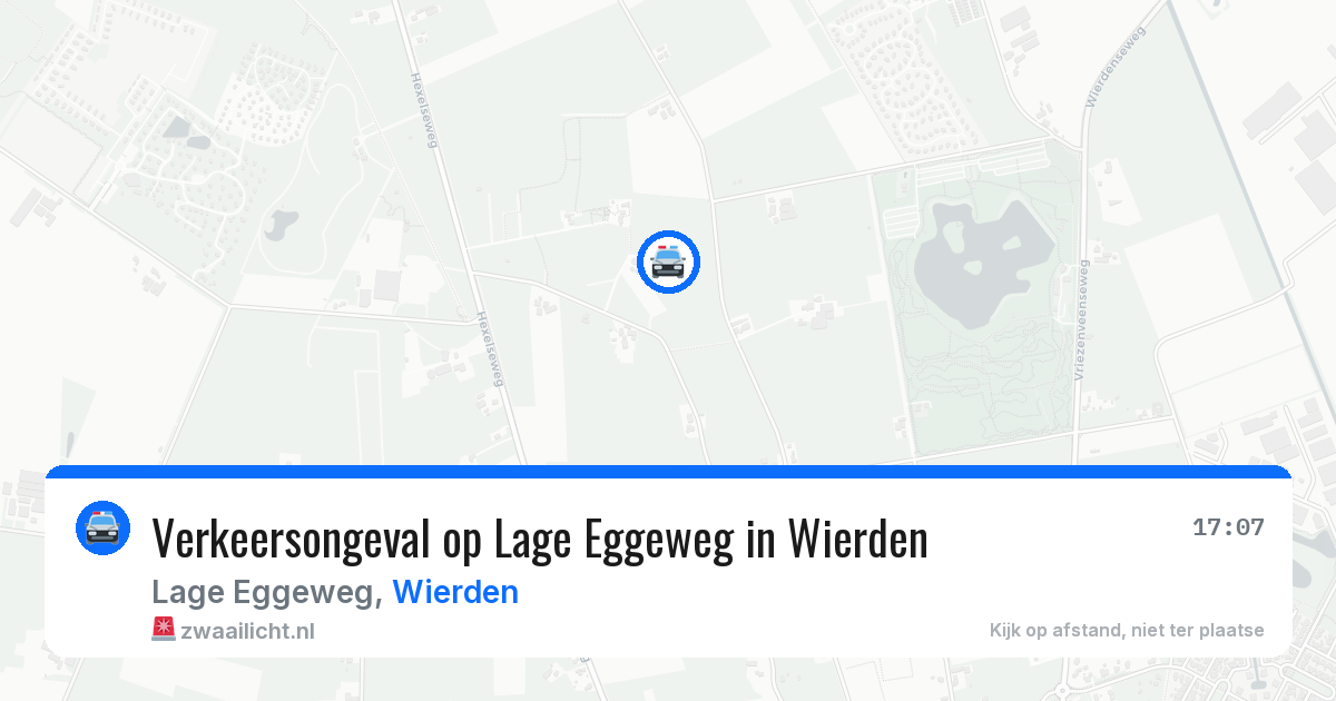 Verkeersongeval op Lage Eggeweg in Wierden — 19 mei 2026