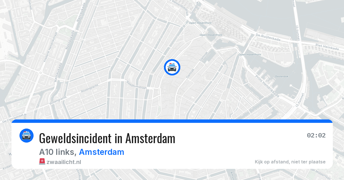 Geweldsincident in Amsterdam — 30 jul 2026