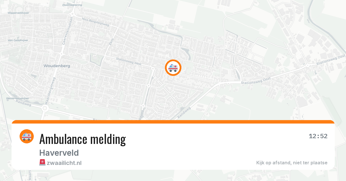 Ambulance melding — 21 jun 2026