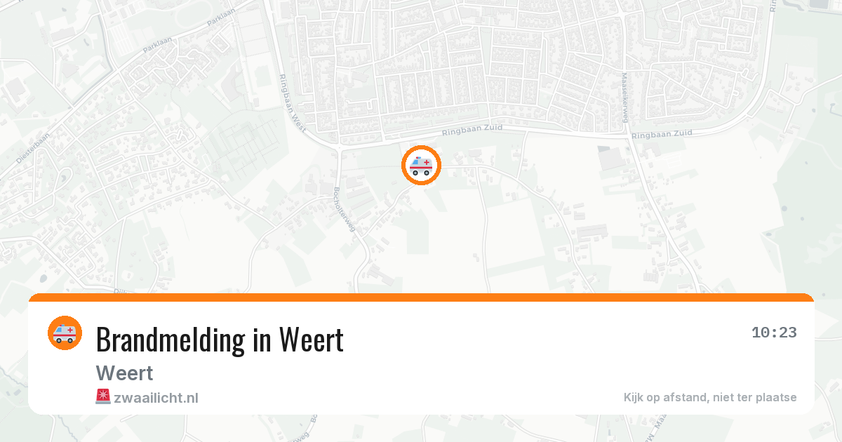 Brandmelding in Weert — 8 jun 2026