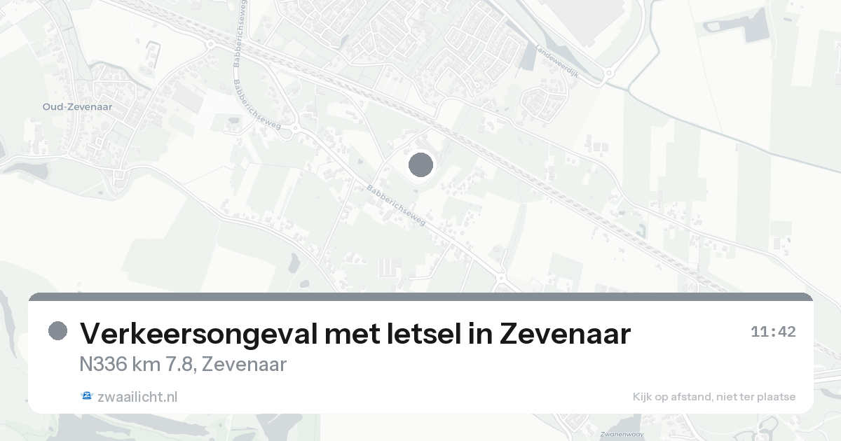 Verkeersongeval met letsel in Zevenaar — 20 aug 2026