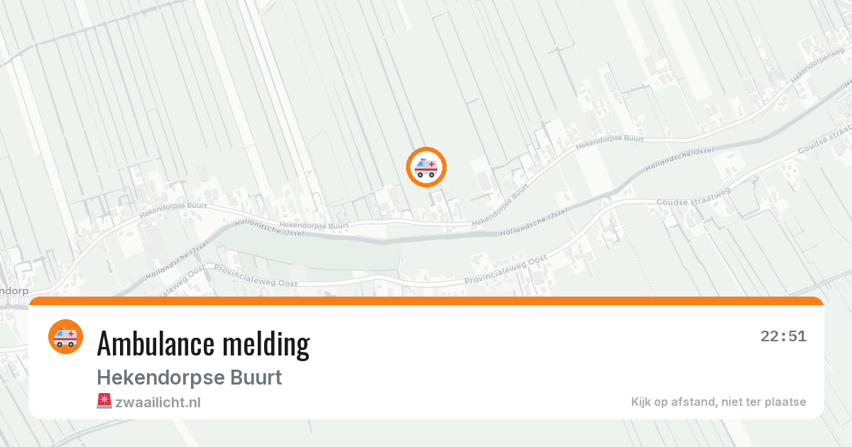 Ambulance melding — 19 jun 2026