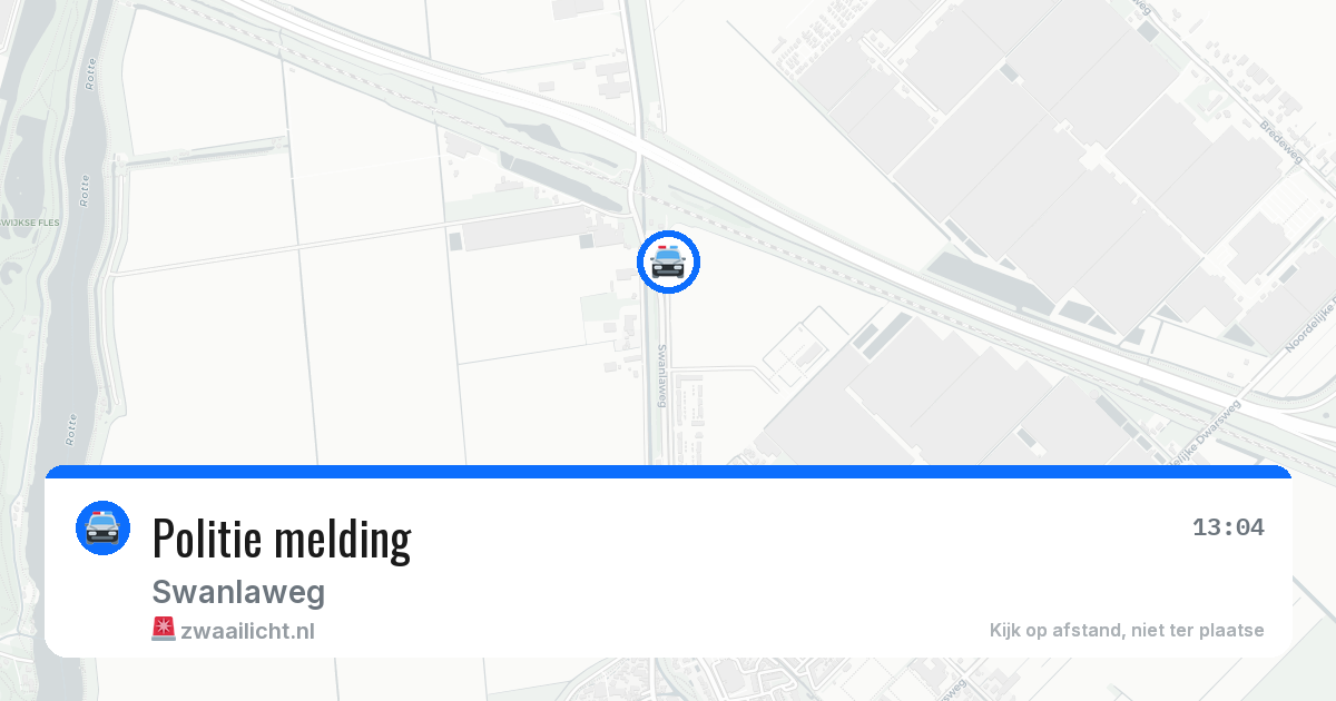 Politie melding — 26 jan 2026