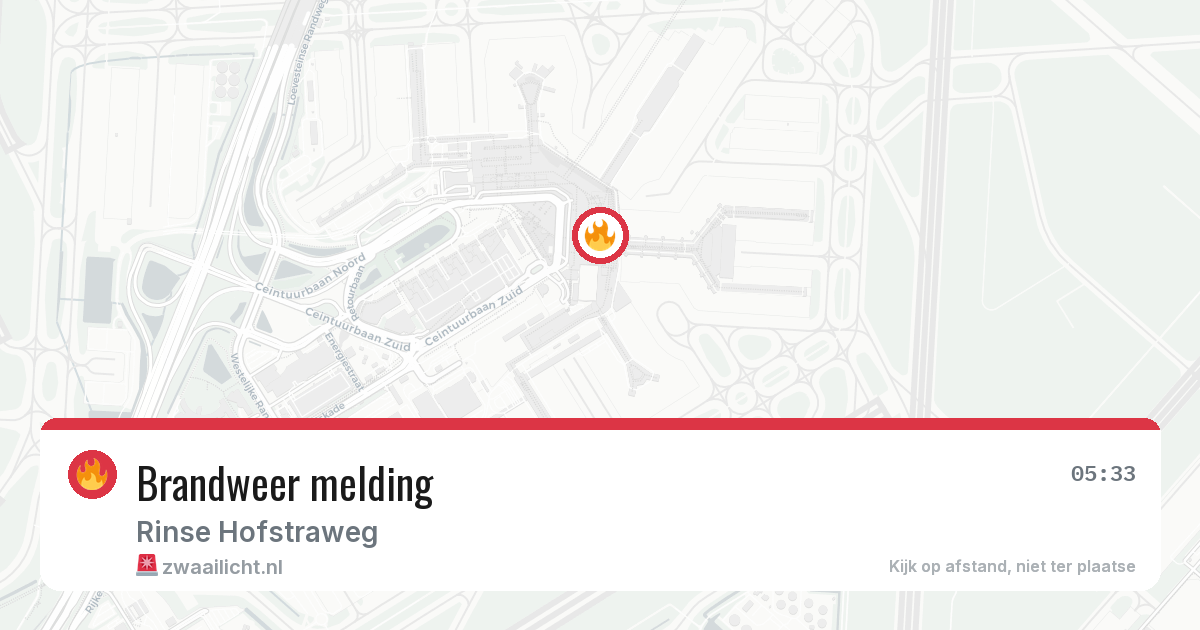 Brandweer melding — 28 jun 2026