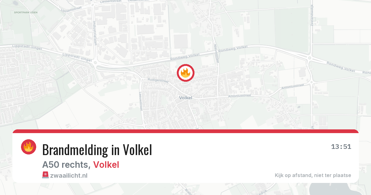 Brandmelding in Volkel — 4 apr 2026