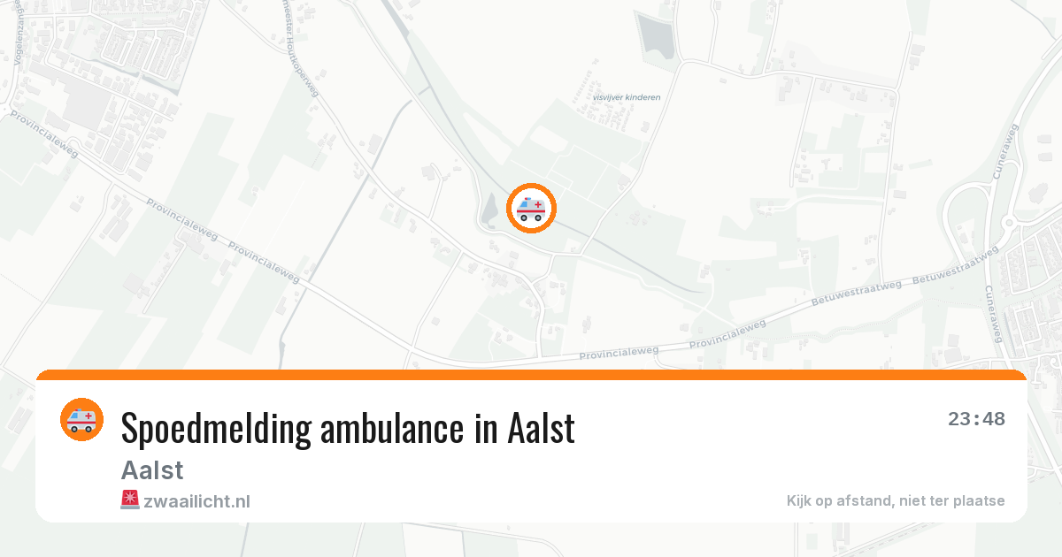 Spoedmelding ambulance in Aalst — 2 jun 2026