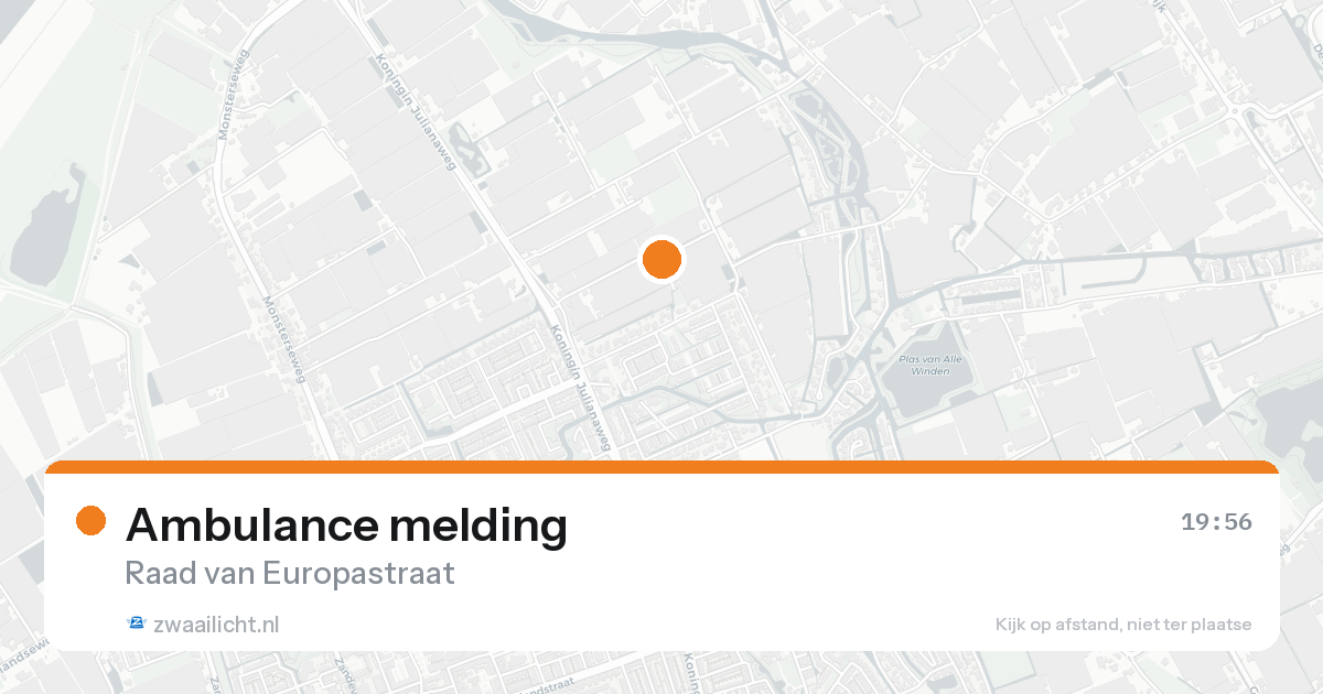 Ambulance melding — 7 feb 2026