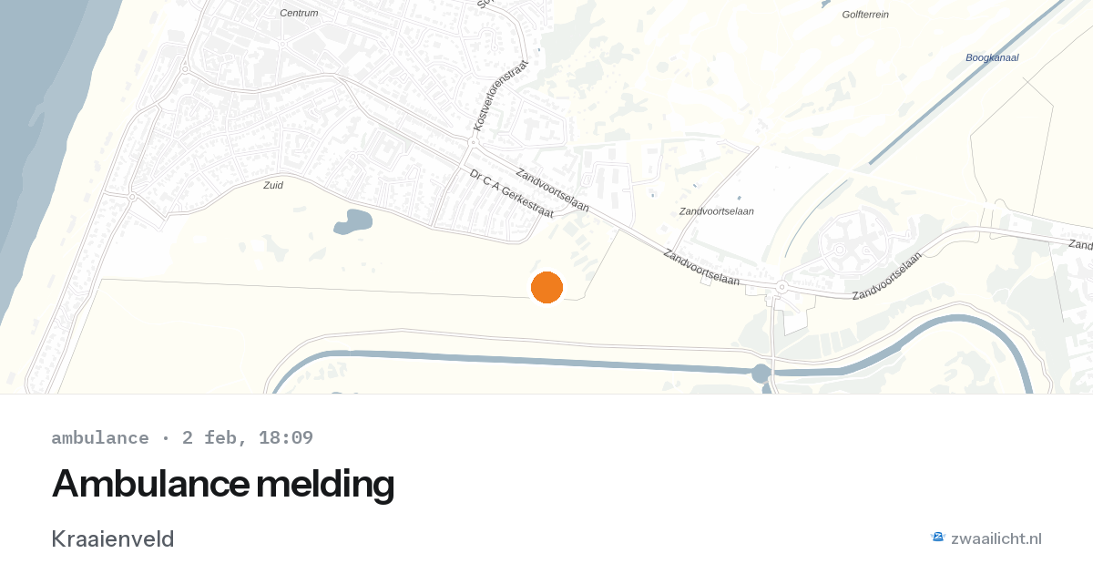 Ambulance melding — 2 feb 2026