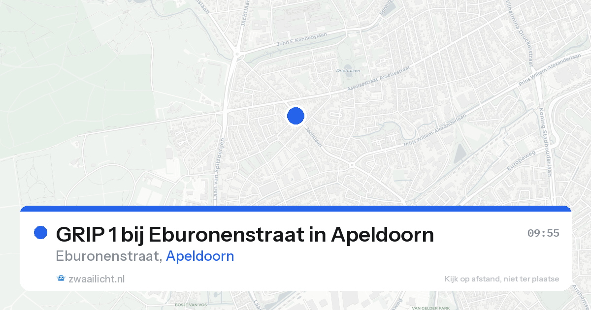GRIP 1 bij Eburonenstraat in Apeldoorn — 26 aug 2026