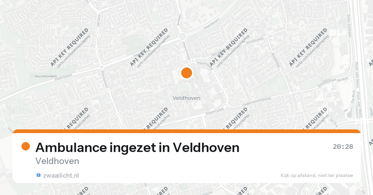 Ambulance ingezet in Veldhoven — 19 jun 2026