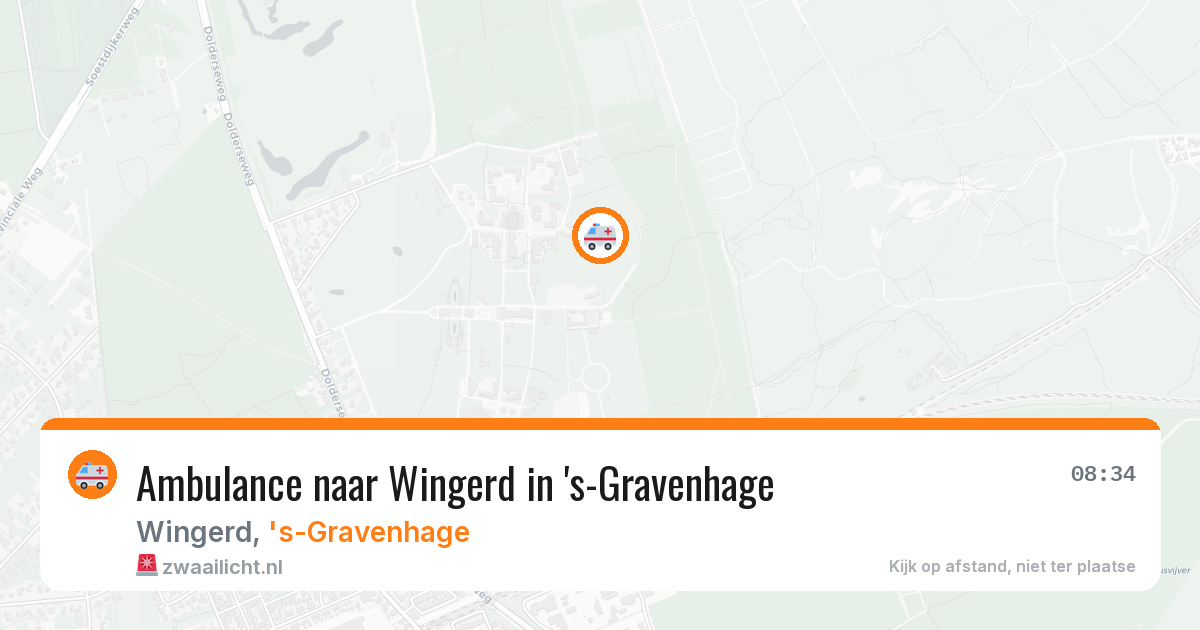 Ambulance naar Wingerd in 's-Gravenhage — 25 feb 2026