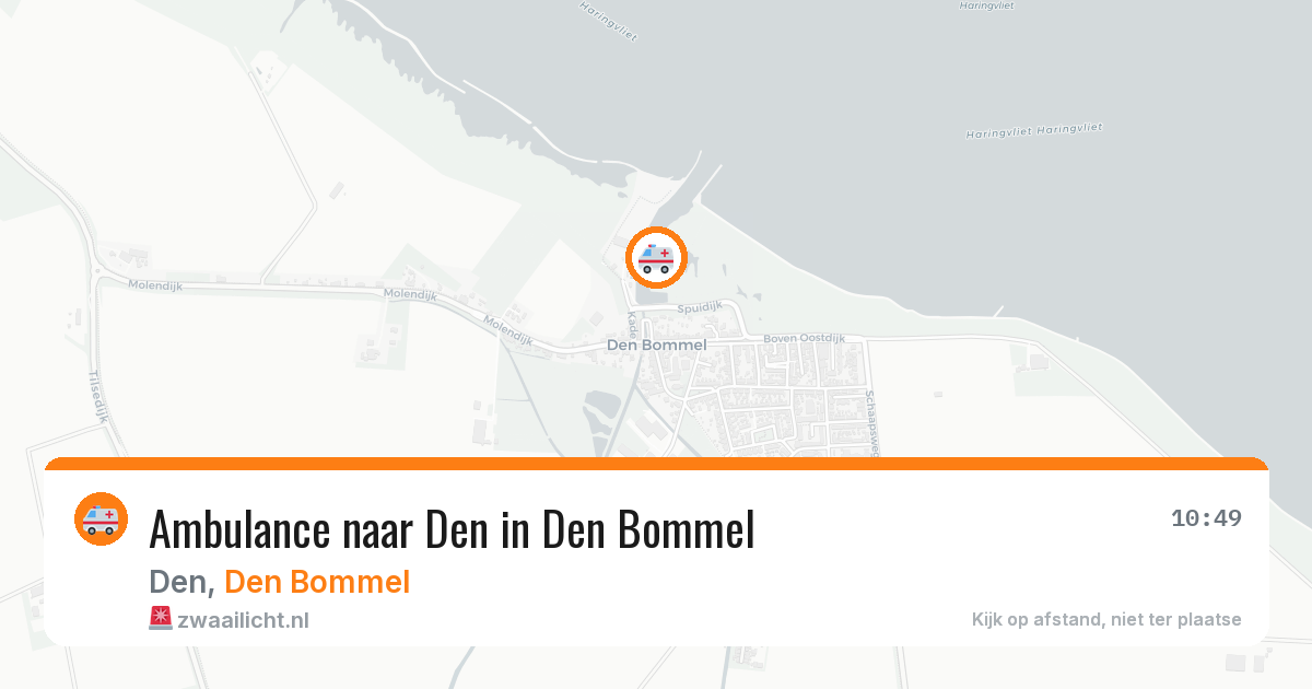 Ambulance naar Den in Den Bommel — 12 jun 2026