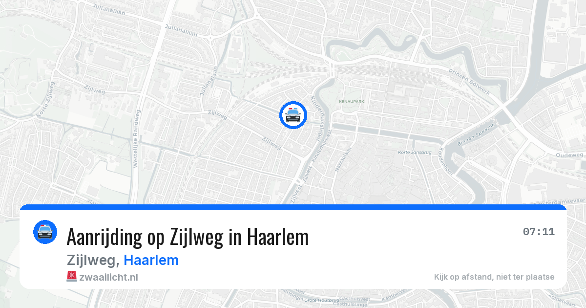 Aanrijding op Zijlweg in Haarlem — 4 jun 2026