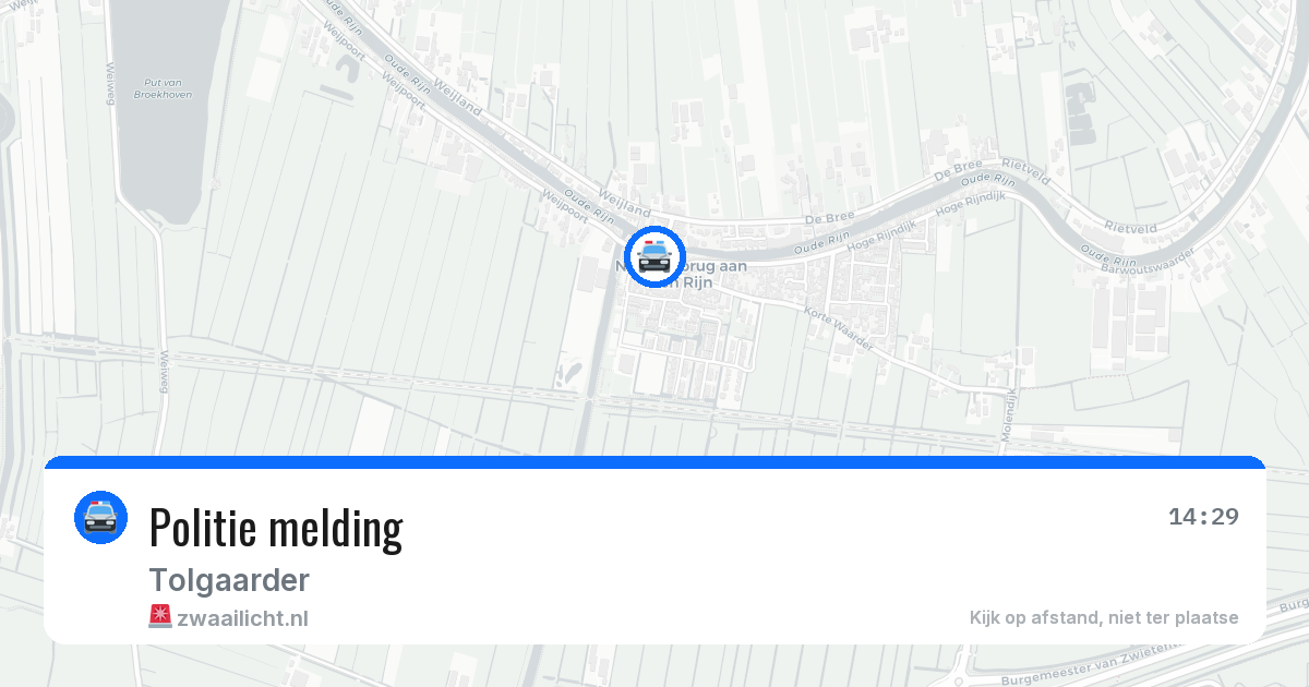 Politie melding — 12 jun 2026