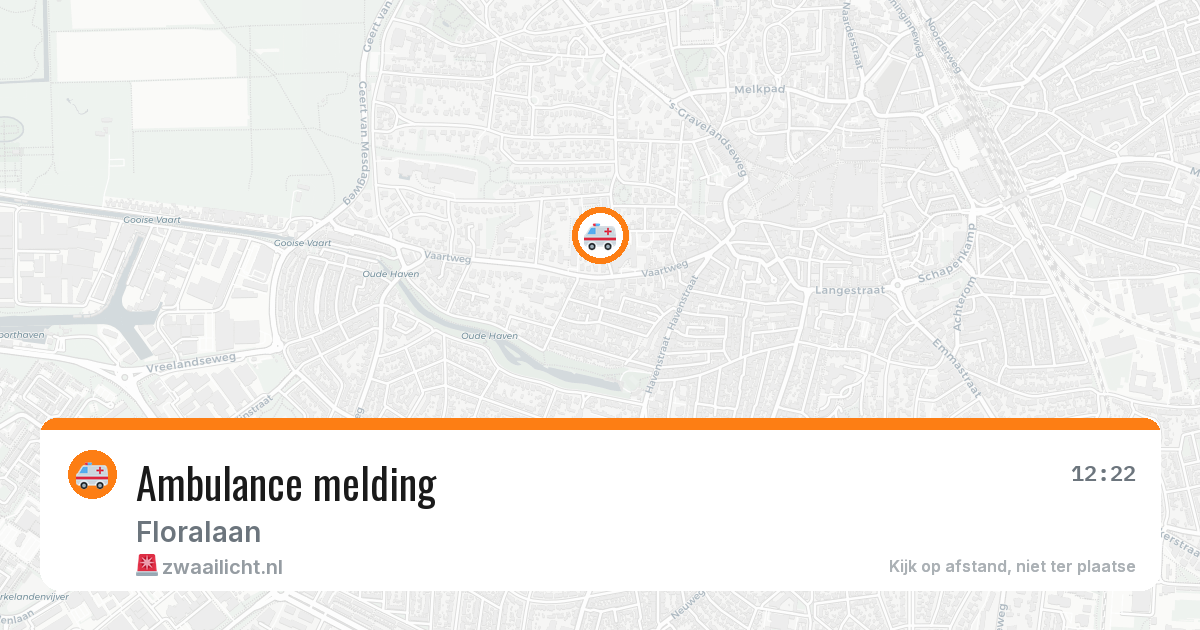 Ambulance melding — 23 feb 2026
