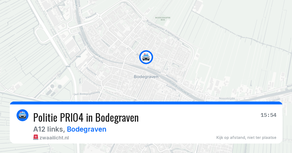 Politie PRIO4 in Bodegraven — 1 jul 2026 | 🚨 Zwaailicht.nl