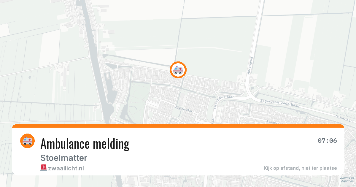 Ambulance melding — 30 jan 2026
