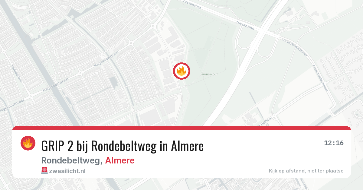 GRIP 2 bij Rondebeltweg in Almere — 7 mei 2026
