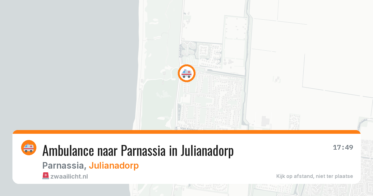 Ambulance naar Parnassia in Julianadorp — 31 mrt 2026