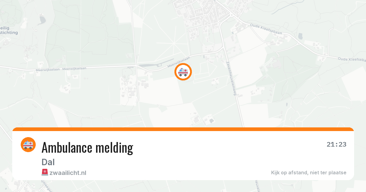 Ambulance melding — 13 jun 2026