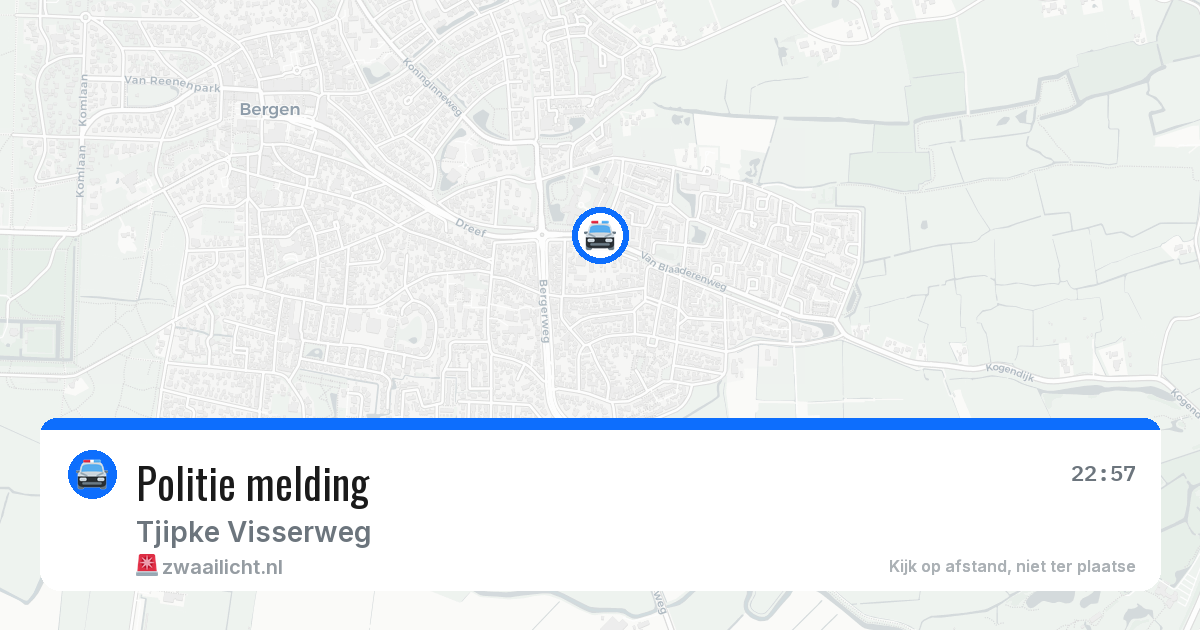 Politie melding — 22 jun 2026
