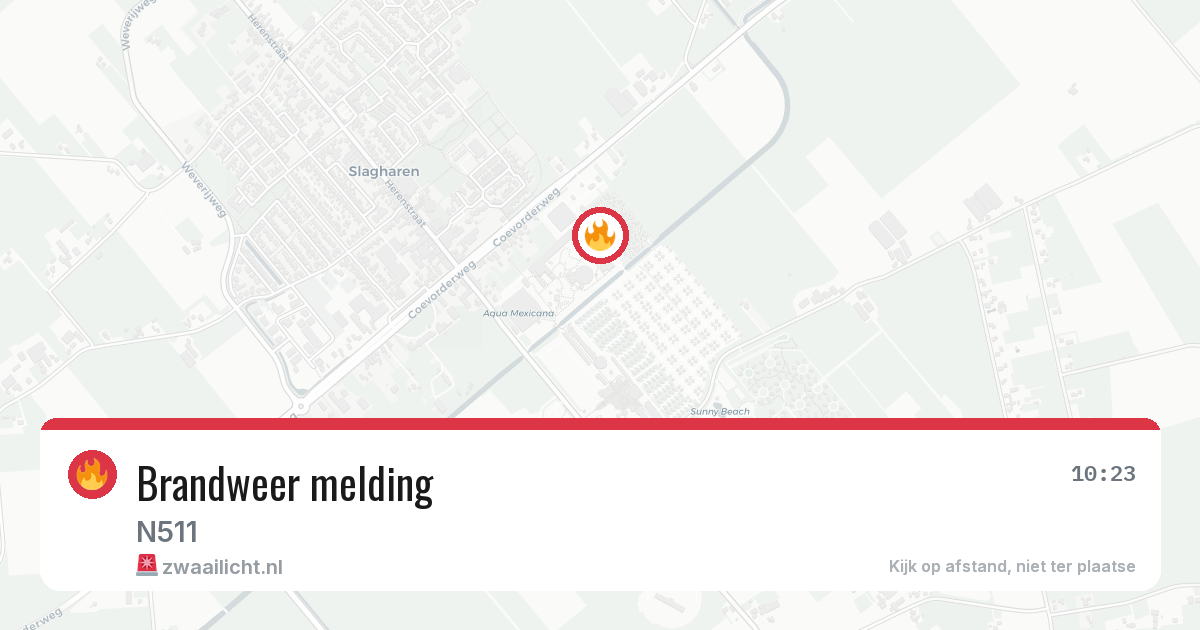Brandweer melding — 28 mrt 2026