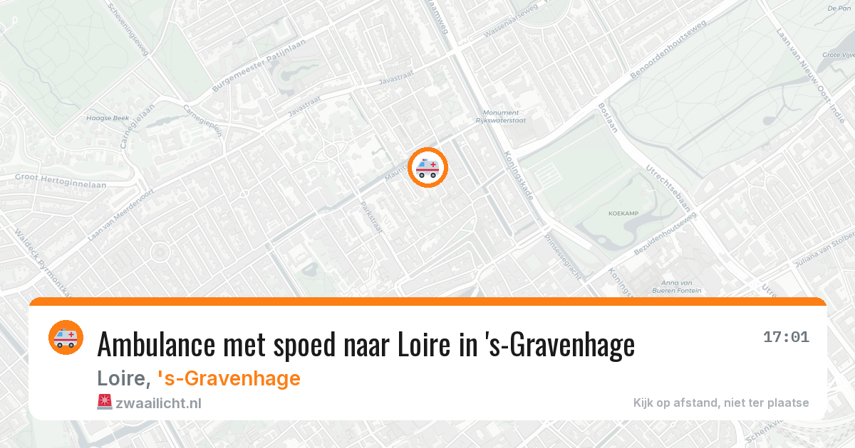 Ambulance met spoed naar Loire in 's-Gravenhage — 17 feb 2026