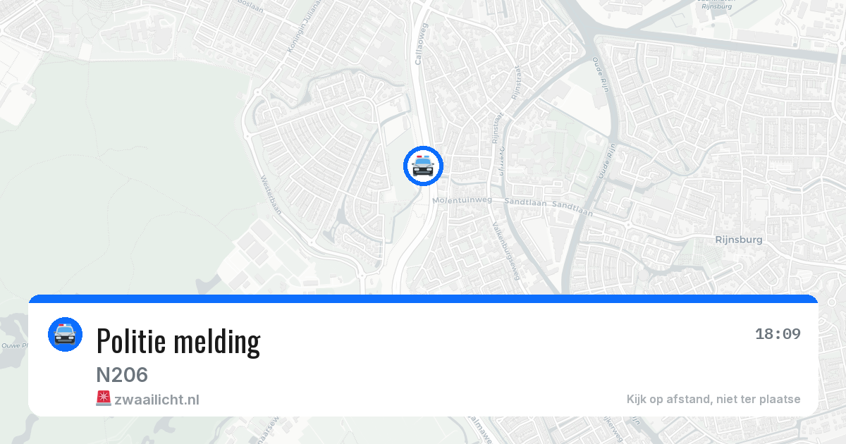 Politie melding — 22 jun 2026