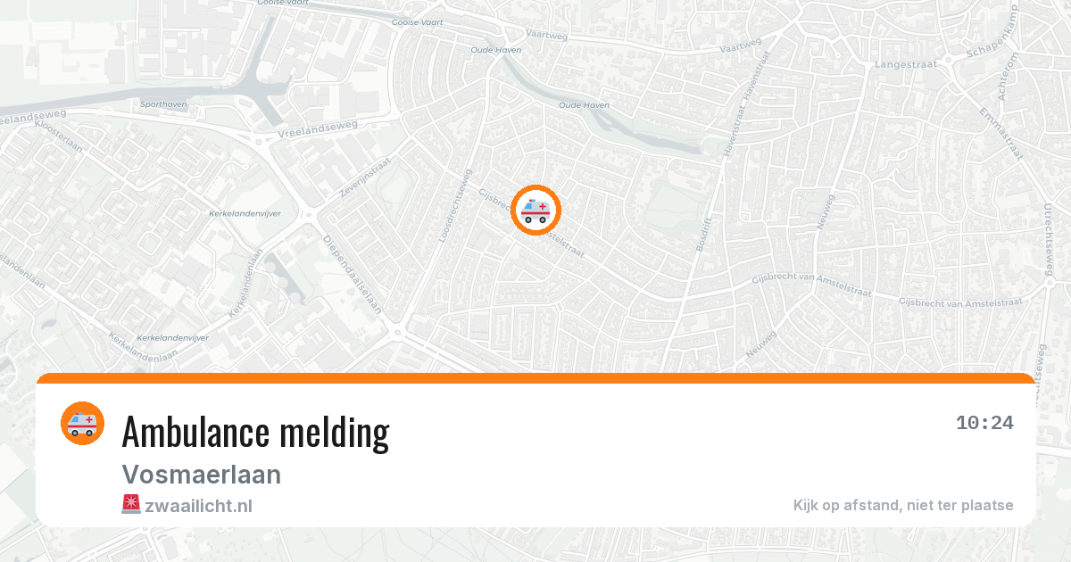 Ambulance melding — 17 jun 2026
