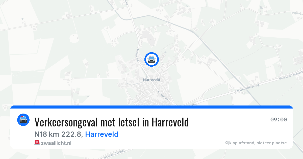 Verkeersongeval met letsel in Harreveld — 3 jun 2026