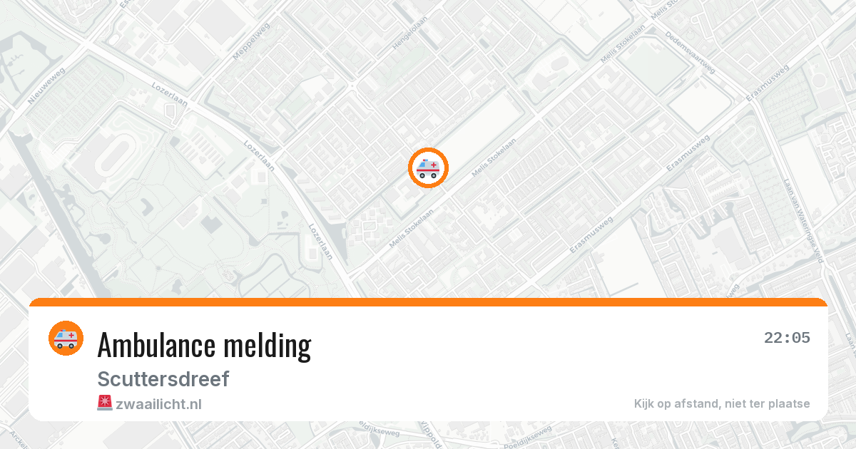Ambulance melding — 1 jul 2026