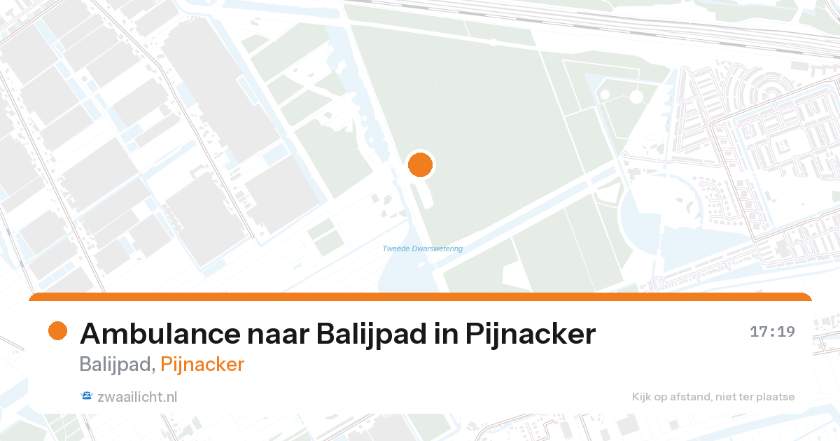 Ambulance naar Balijpad in Pijnacker — 3 apr 2026