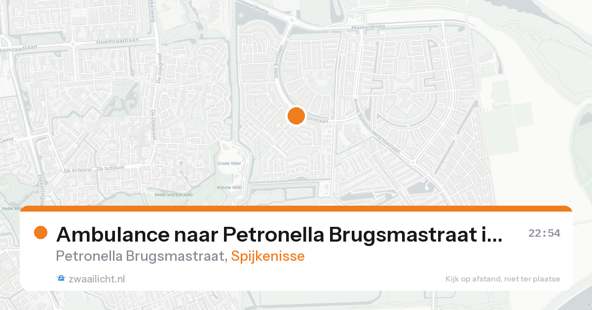 Ambulance naar Petronella Brugsmastraat in Spijkenisse — 7 feb 2026