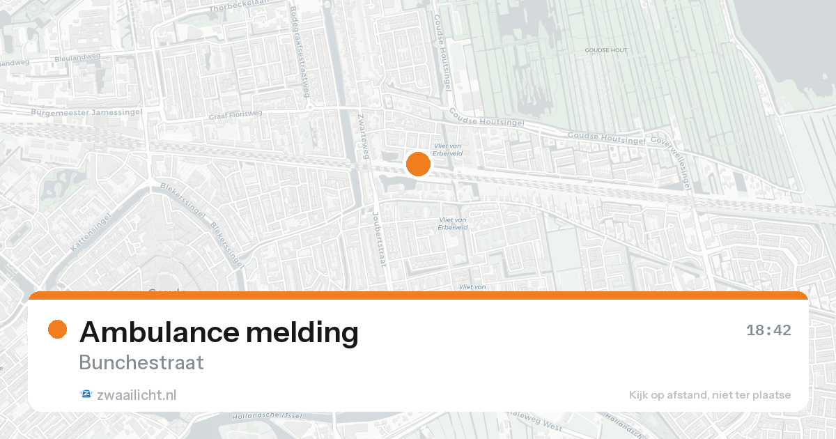 Ambulance melding — 1 feb 2026