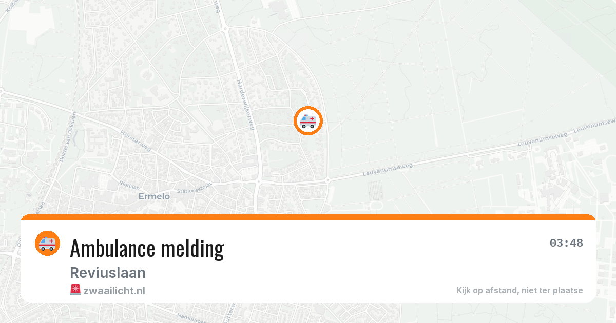 Ambulance melding — 9 feb 2026