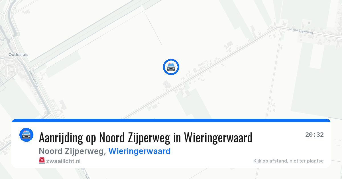 Aanrijding op Noord Zijperweg in Wieringerwaard — 11 jun 2026