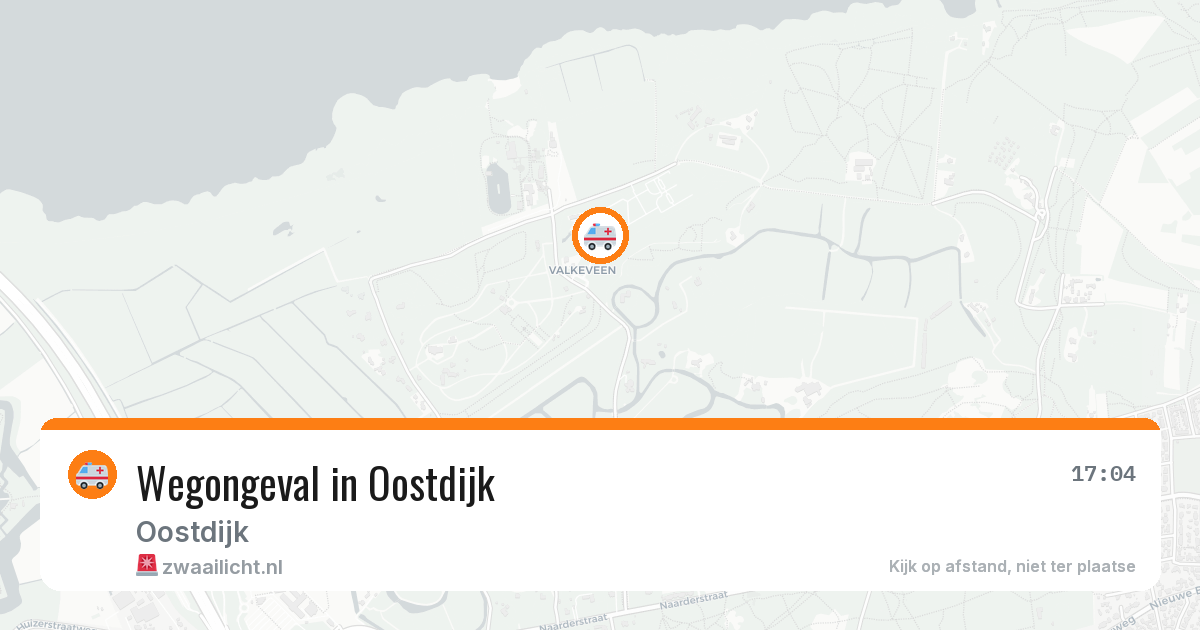 Wegongeval in Oostdijk — 19 jun 2026
