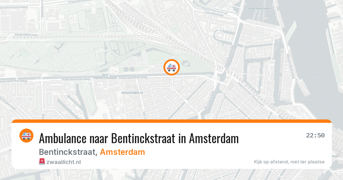 Ambulance naar Bentinckstraat in Amsterdam — 6 mei 2026