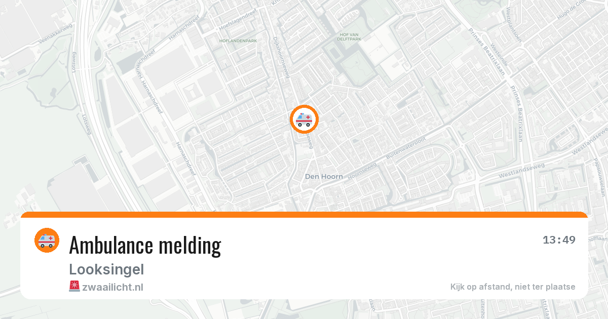 Ambulance melding — 8 feb 2026