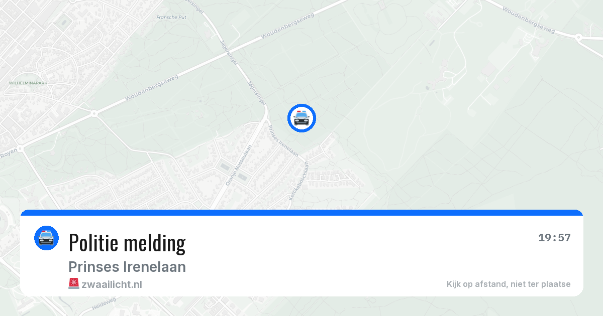 Politie melding — 21 jun 2026