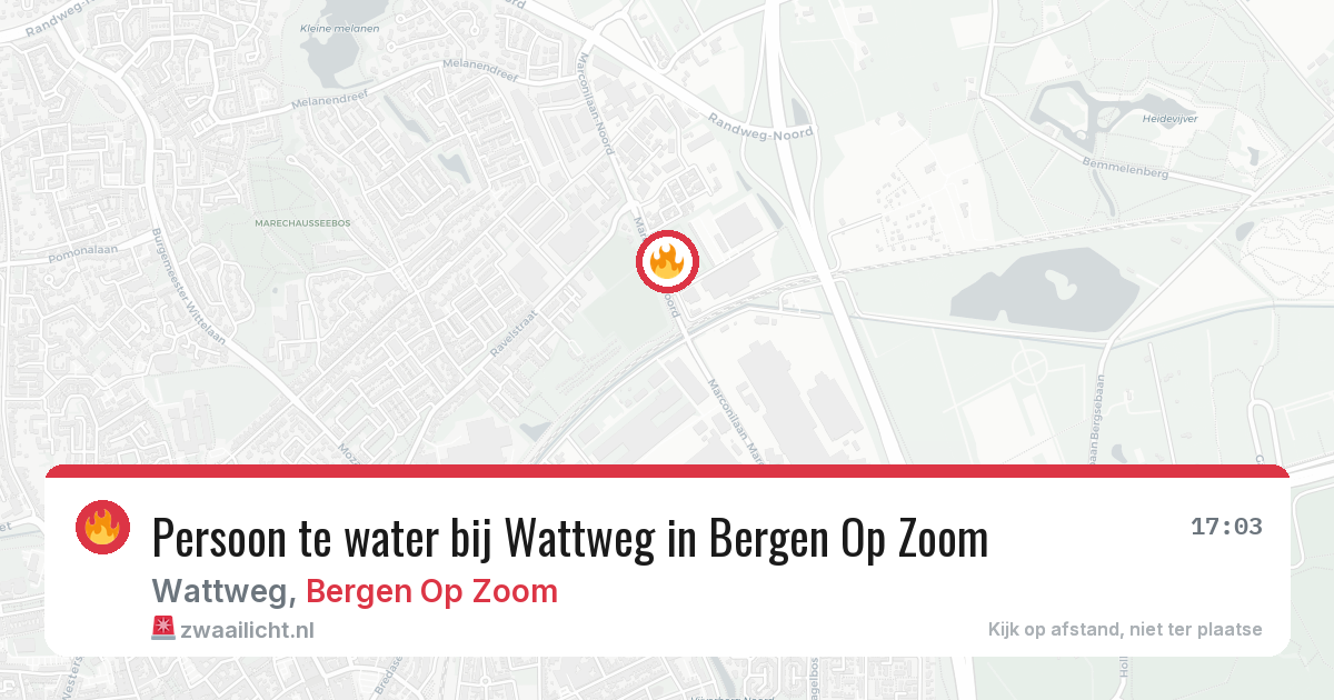 Persoon te water bij Wattweg in Bergen Op Zoom — 28 jun 2026