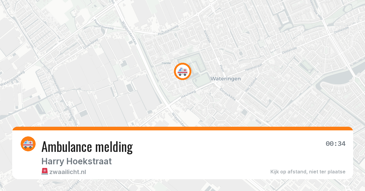 Ambulance melding — 14 mei 2026