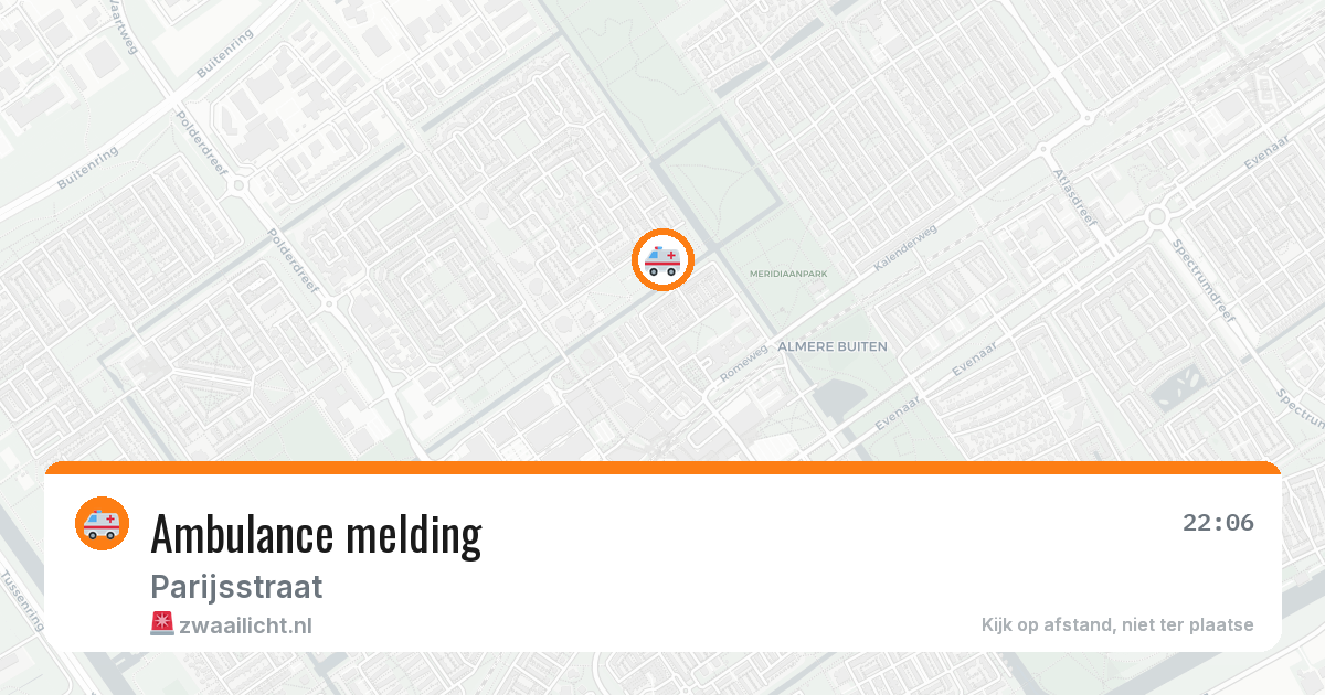 Ambulance melding — 10 feb 2026