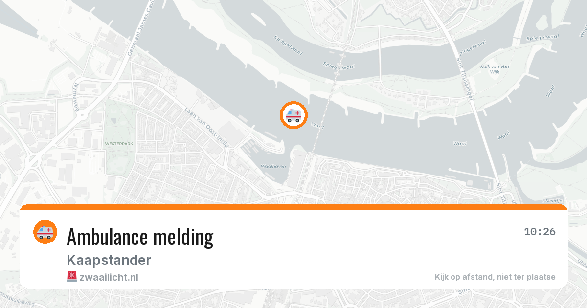 Ambulance melding — 24 jun 2026