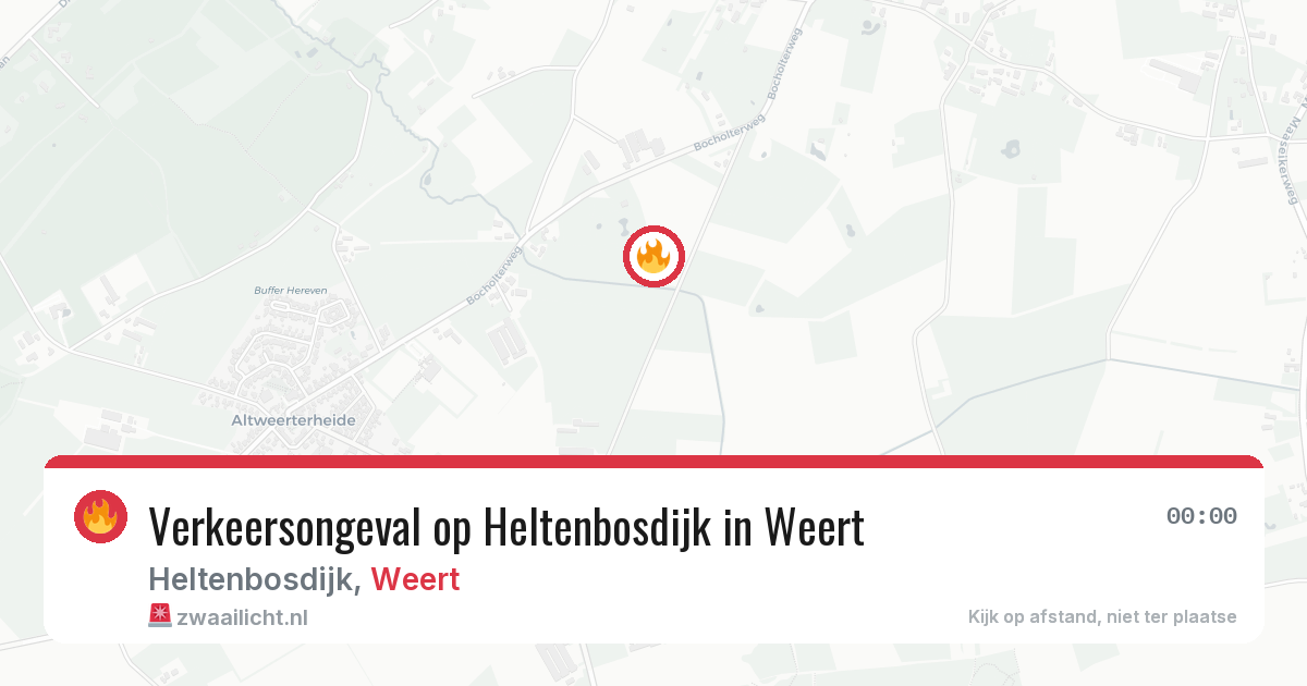 Verkeersongeval op Heltenbosdijk in Weert — 30 jan 2026