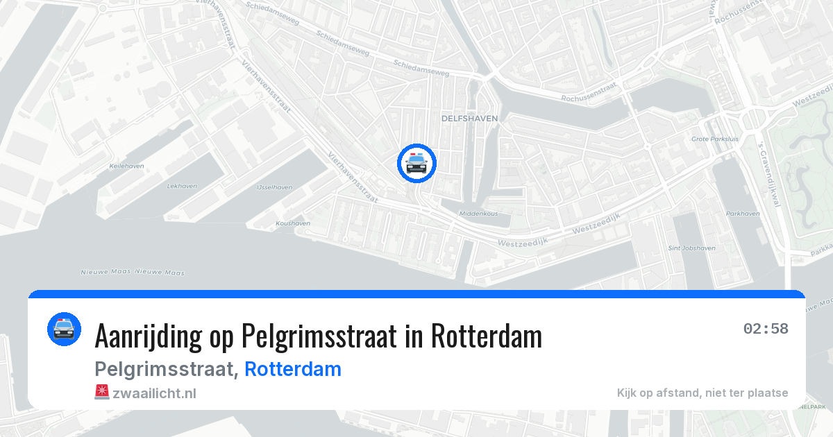 Aanrijding op Pelgrimsstraat in Rotterdam — 27 jun 2026