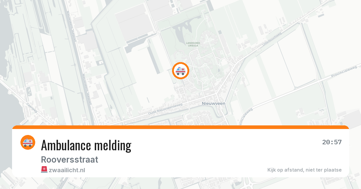 Ambulance melding — 11 feb 2026