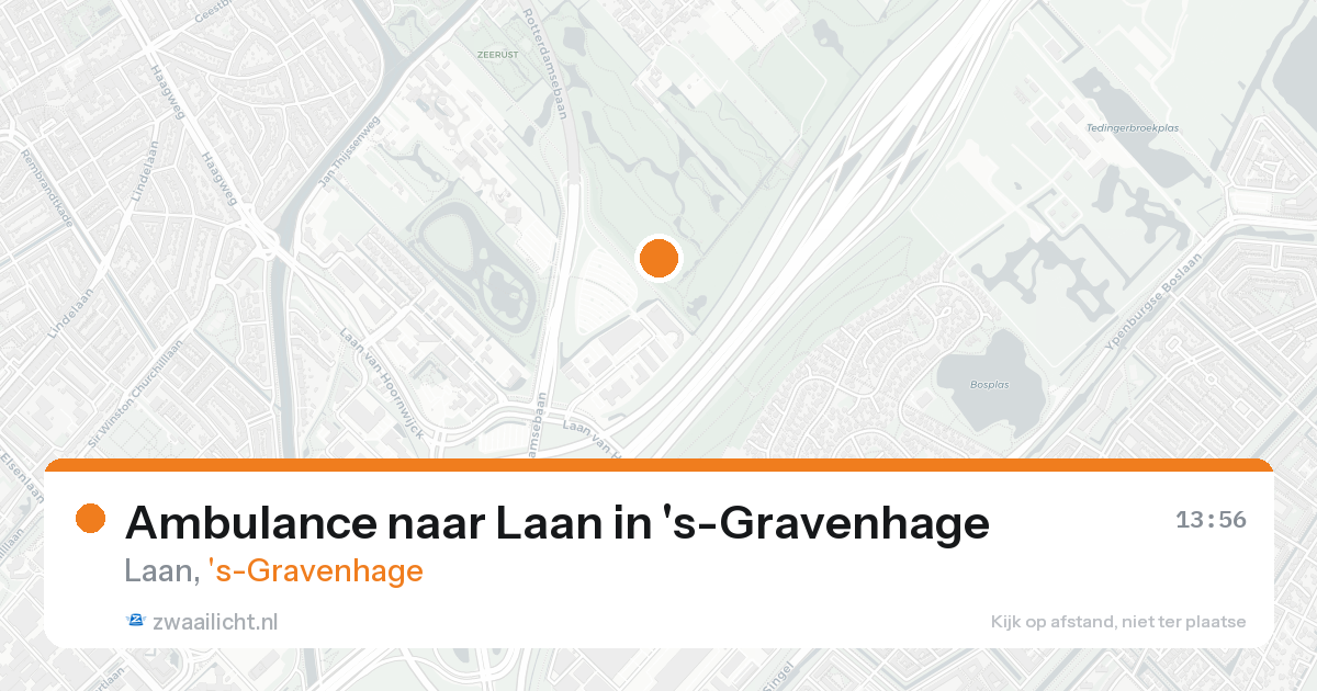 Ambulance naar Laan in 's-Gravenhage — 7 feb 2026