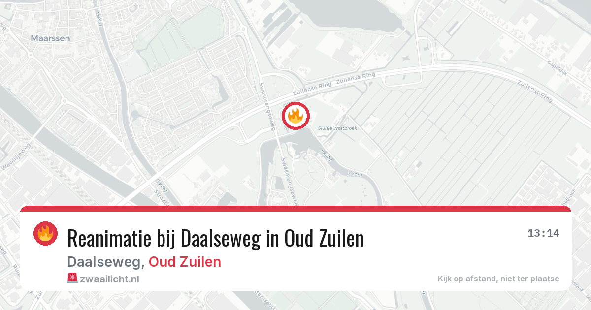 Reanimatie bij Daalseweg in Oud Zuilen — 3 mrt 2026